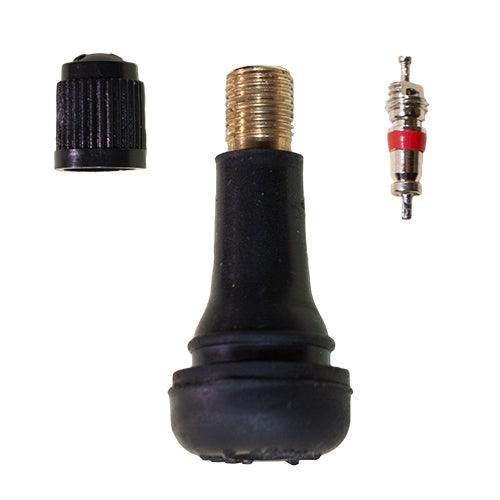 Valve - TR413 - With Cap & Core (100) - source reference photograph